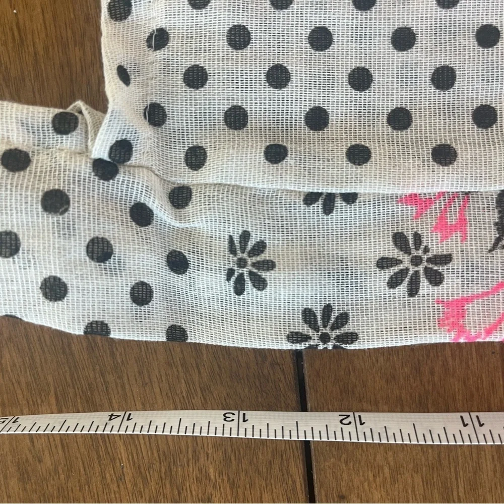 Free People Tote Reusable Linen Bag New without Tags - Picture 4 of 9
